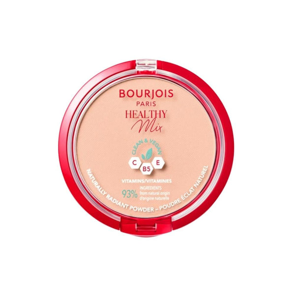 Bourjois Healthy Mix Pressed Powder, Matte Finish, Rose Beige 03, 10g