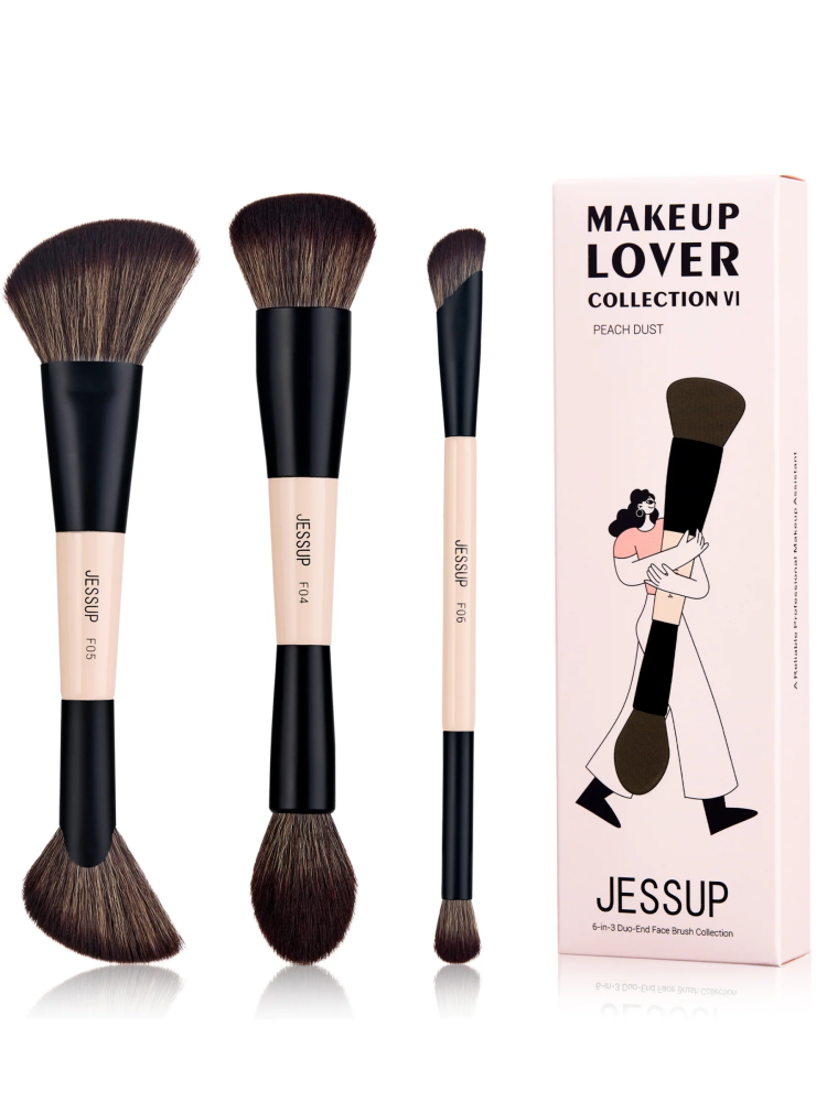 Jessup Makeup Brush Set 3 Pieces T508