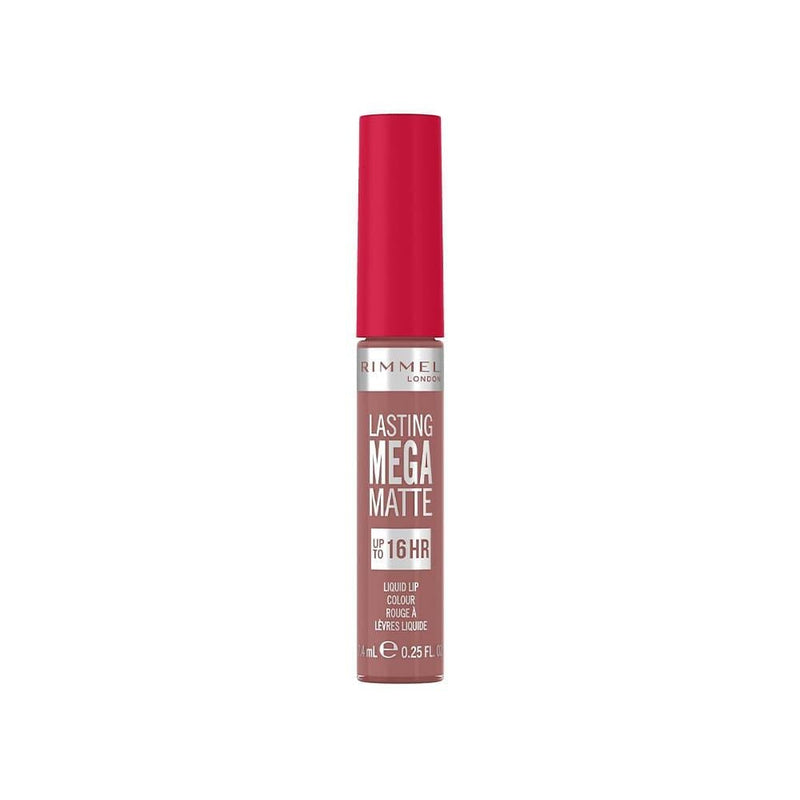 Matte Liquid Lipstick Long-Lasting Nude Pink Rimmel London 7.4ml