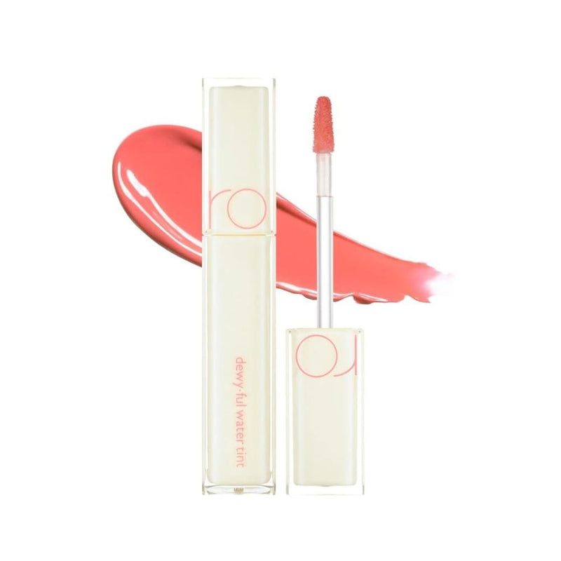 Romand Dewful Water Lip Tint 09 Melba Cotton, Glossy Hydrating Formula