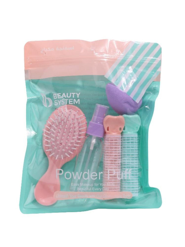 Beauty System Makeup and Hair Tool Set - 5 Pieces