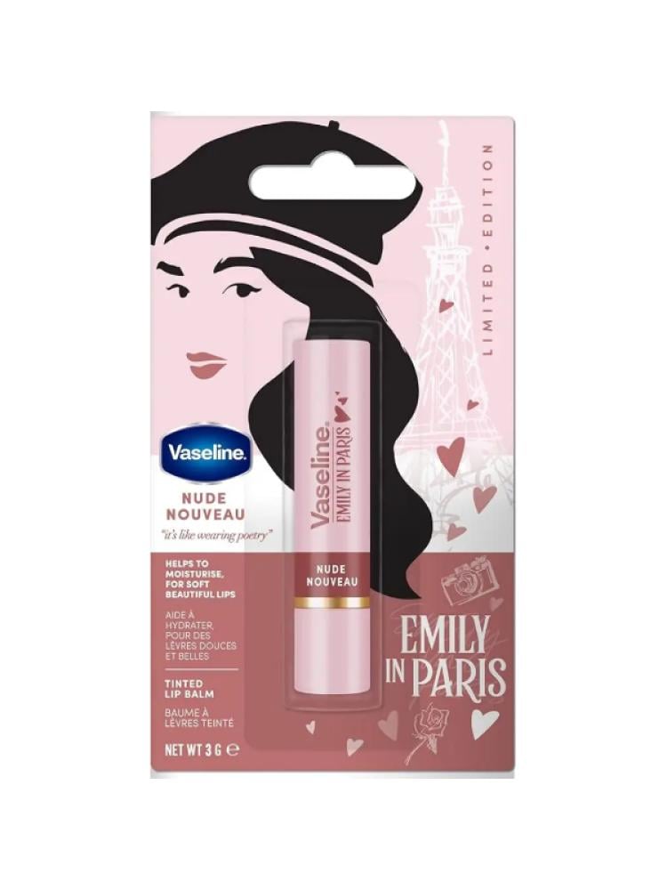 Vaseline Rosy Tinted Lip Balm Nouveau Emily in Paris 3g