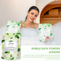 Saboo Jasmine Bubble Bath Powder with Jojoba Oil, Almond Oil & Vitamin E - 200g