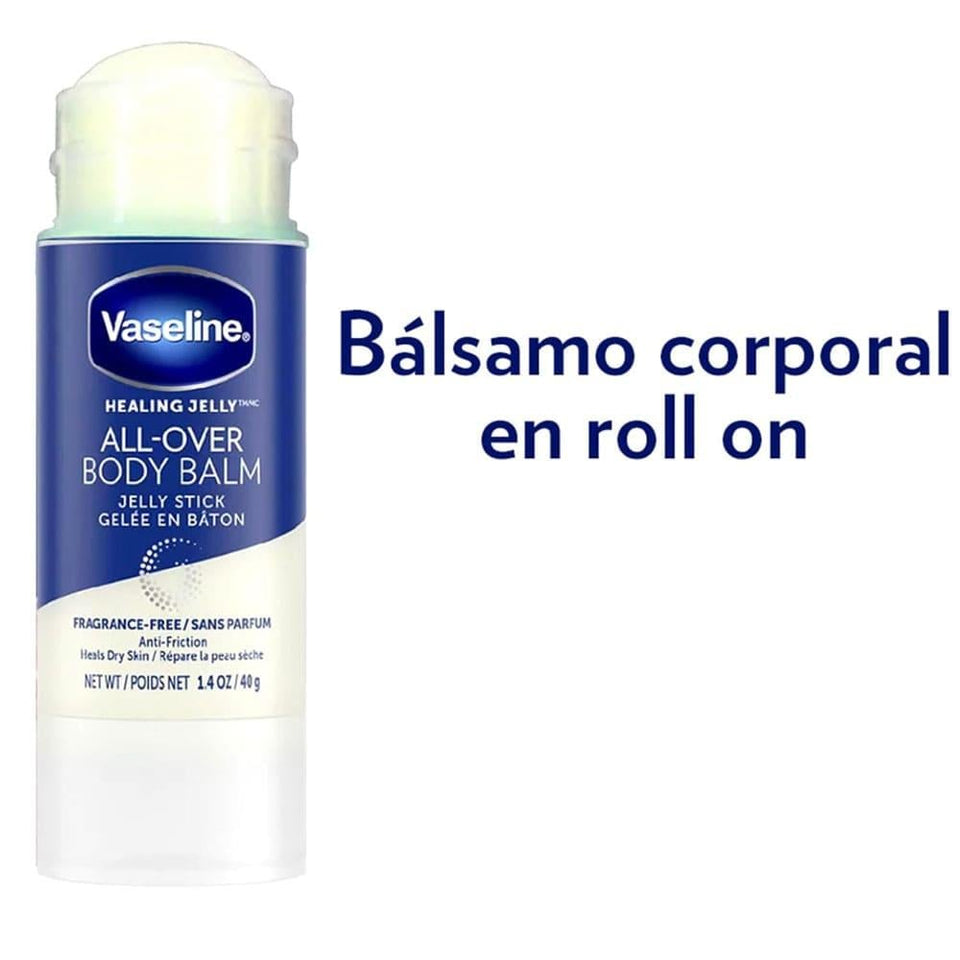 Vaseline All Over Stick Moisturizing Balm Fragrance-Free for Dry Skin 40g