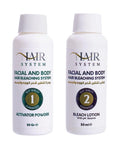 Hair Bleaching Kit Facial Body Hair Lightening Gentle Formula 30g