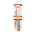 Cantu Style Part and Twist Hair Comb Set with Metal Tail and Spiral Comb