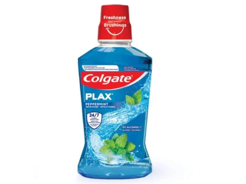 Colgate Plax Mint Mouthwash Alcohol-Free Fluoride 250ml