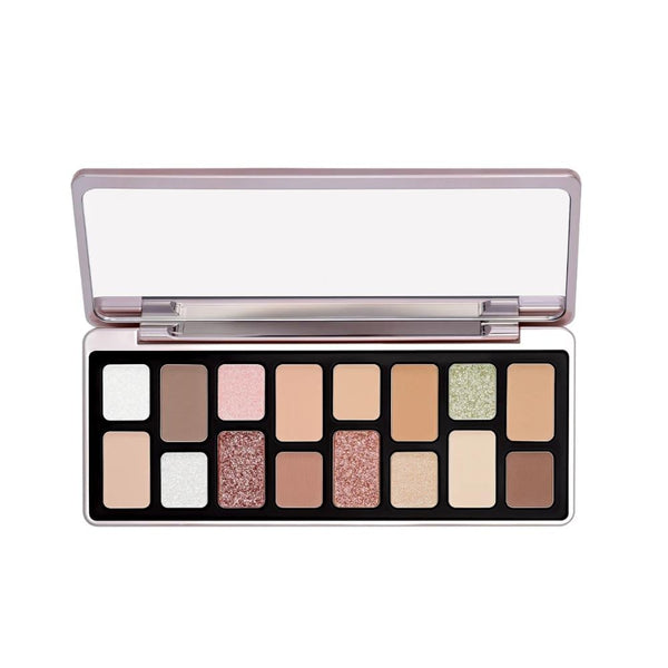 Forever52 Stellar 16-Color Eyeshadow Palette, Matte & Shimmer, STE001