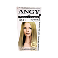 Angie Permanent Hair Dye, Icy Olive Blonde 10.11, Protein and Keratin, 252ml