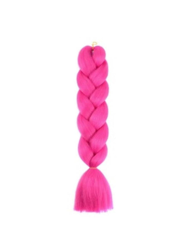 Synthetic Hair Braid Extension - Pink