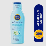 Nivea After Sun Lotion Cools & Soothes Skin with Aloe Vera & Hydration 200ml