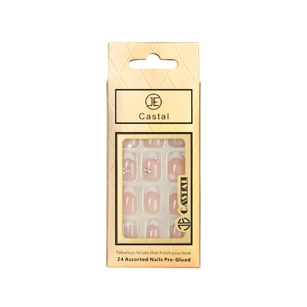 Castal Self-Adhesive Artificial Nails B18, 24 Count