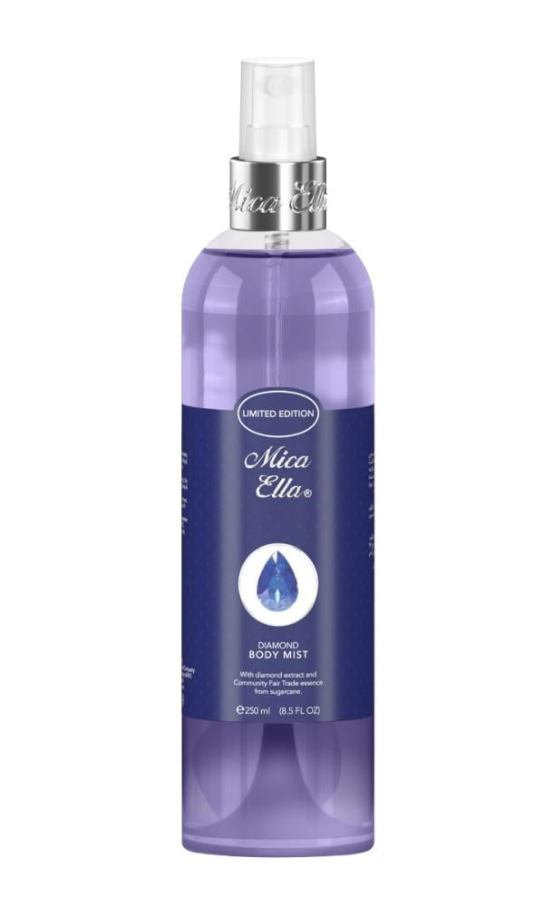 Body Mist Diamond Long-Lasting Fragrance Mica Ella 250ml