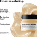L'Oreal Professionnel Absolute Repair Golden Hair Mask - Protein, Quinoa - 500ml
