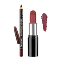 Best Drugstore Lip Liner Combo Flormar 244 Liner + 526 Pastel Nude Lipstick Set