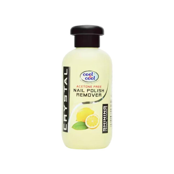 Cool & Cool Nail Polish Remover, Lemon Scent, 100ml