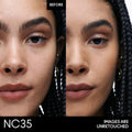 MAC Studio Fix Powder Foundation, Matte Finish, Full Coverage, NC35, 15g