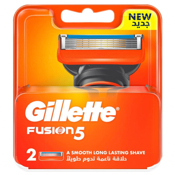 Gillette Razor Blades Fusion Manual Cart 2Pcs
