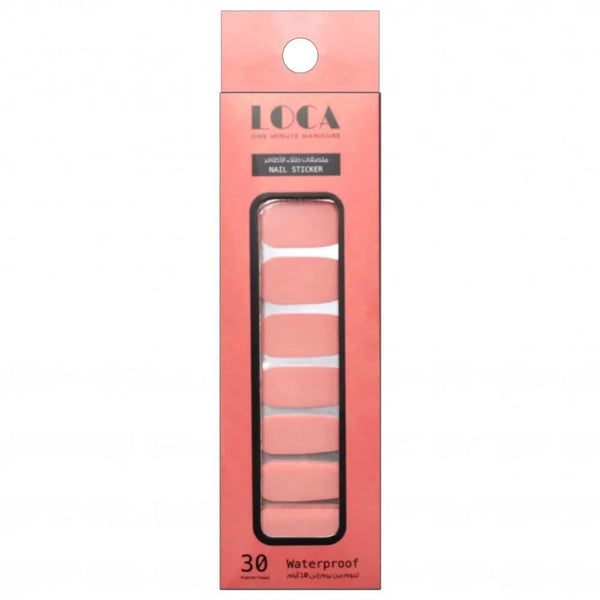 Nail Art Stickers Waterproof Sugar Rush Adhesive Wraps LOCA 30 Pcs