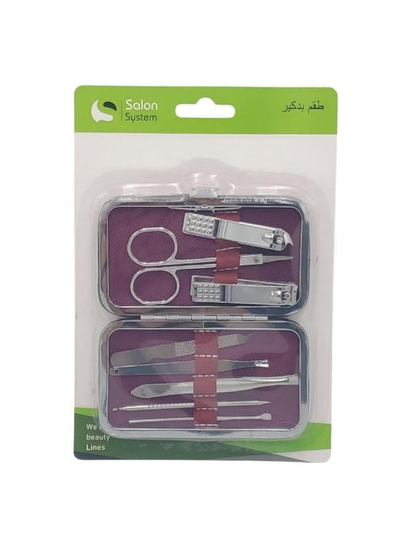 Best Pedicure Tool Set 8 Piece Salon System Foot Care Kit Assorted