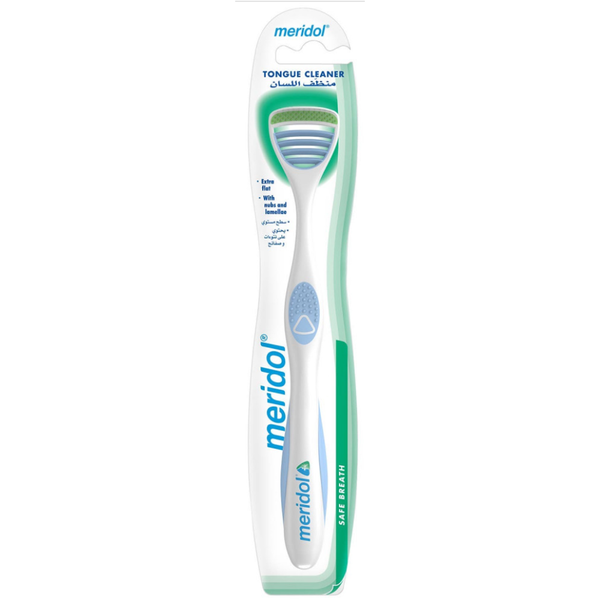 Tongue Cleaner For Bad Breath Safe Breath Oral Hygiene Meridol