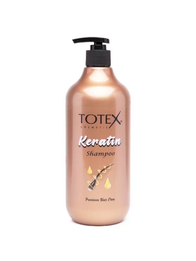 Keratin Shampoo for Frizzy Hair Smoothing Repair Totex 750ml
