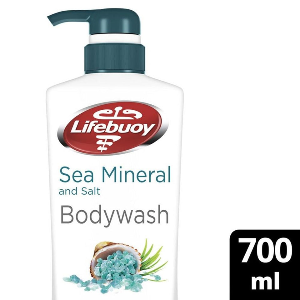 Lifebuoy Antibacterial Body Wash with Sea Minerals for Clean Skin 700ml