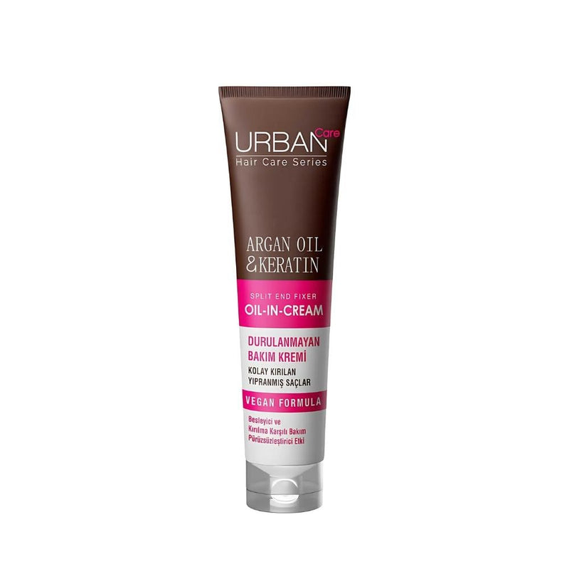 Urban Care Nourishing Hair Cream with Argan Oil & Keratin, 150ml