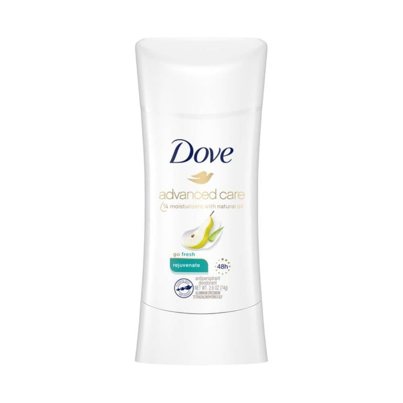 Dove Advanced Care Antiperspirant Deodorant, Pear Scent, 74ml