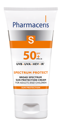 Sun Protection Cream SPF 50 Broad Spectrum Face Pharmaceris 50ml