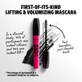 Volumising Mascara Hourglass Brush Lift Effect Black NYX 10ml