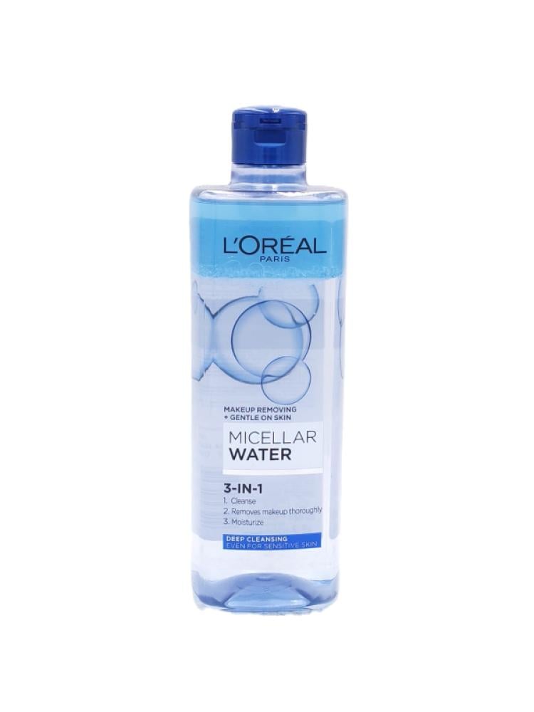 Micellar Cleansing Water 3-in-1 Makeup Remover L'Oreal Paris 400ml