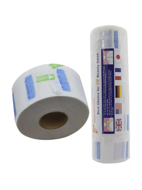 Salon System Neck Paper - Absorbent, Disposable, Stain Protection