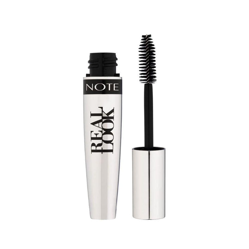 Note Real Look Mascara, Volumizing and Lengthening, Black, Vitamin E