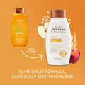 Aveeno Apple Cider Vinegar Shampoo, Smoothing, Soothing, 354 ml