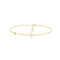 Navarro Medical Bracelet Women's 21K Gold Plated Jewelry