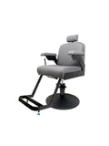 Salon System Ladies Hair Cutting Chair Dark Grey