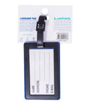 Solo Go Luggage Tag - Information Add-on - Blue