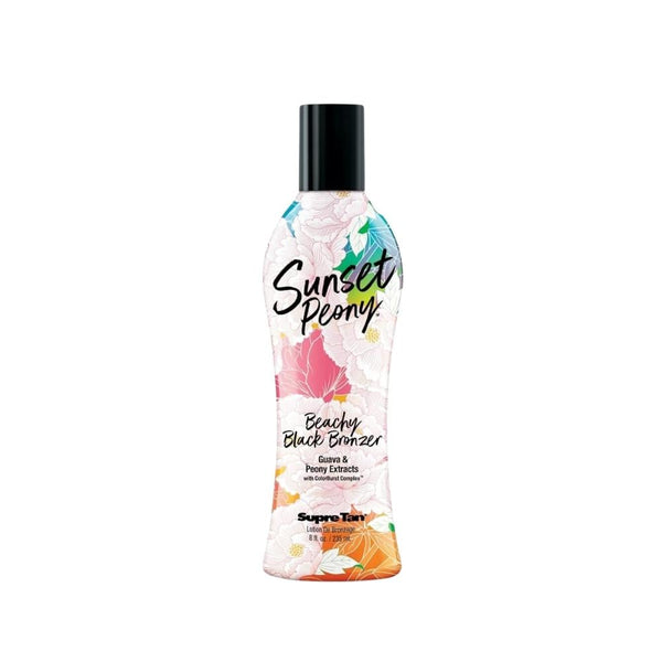 Super Tan Sunset Peony Tanning Lotion with Bronzer, 235ml