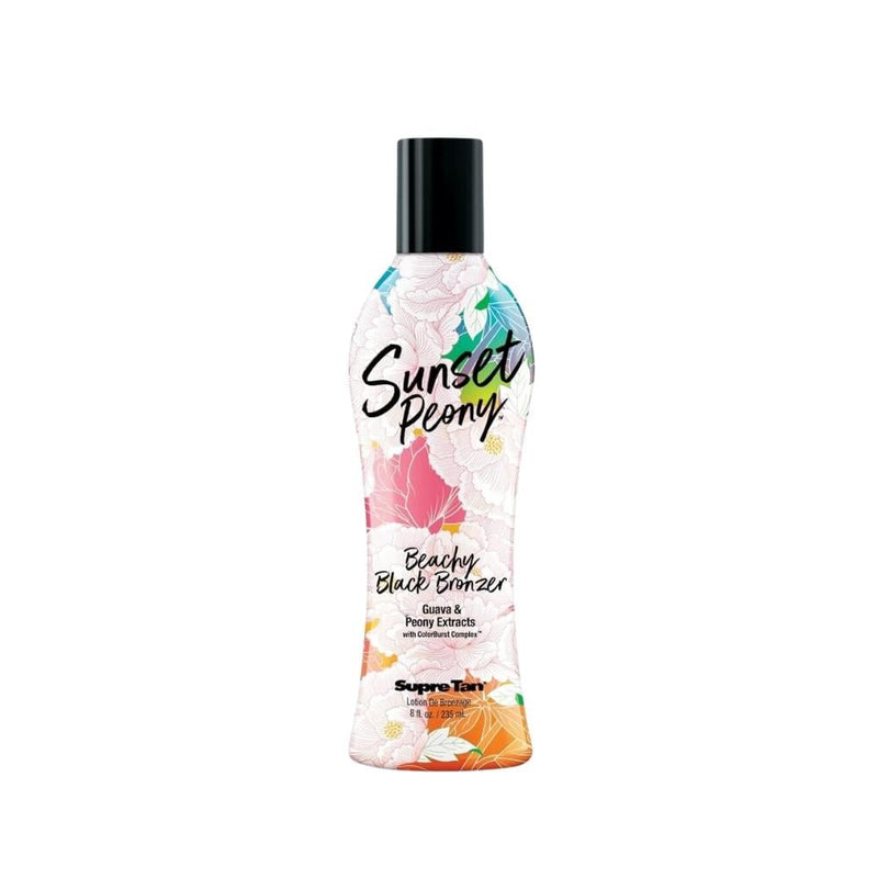 Super Tan Sunset Peony Tanning Lotion with Bronzer, 235ml