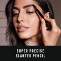Max Factor Real Brow Fill & Shape Eyebrow Pencil, 04 Dark Brown, Dual-Ended