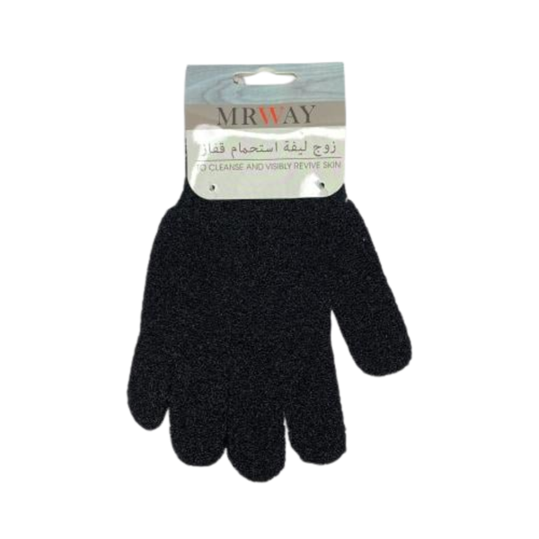Mrway Exfoliating Bath Glove, Body Scrub Tool, Random Color, 5g