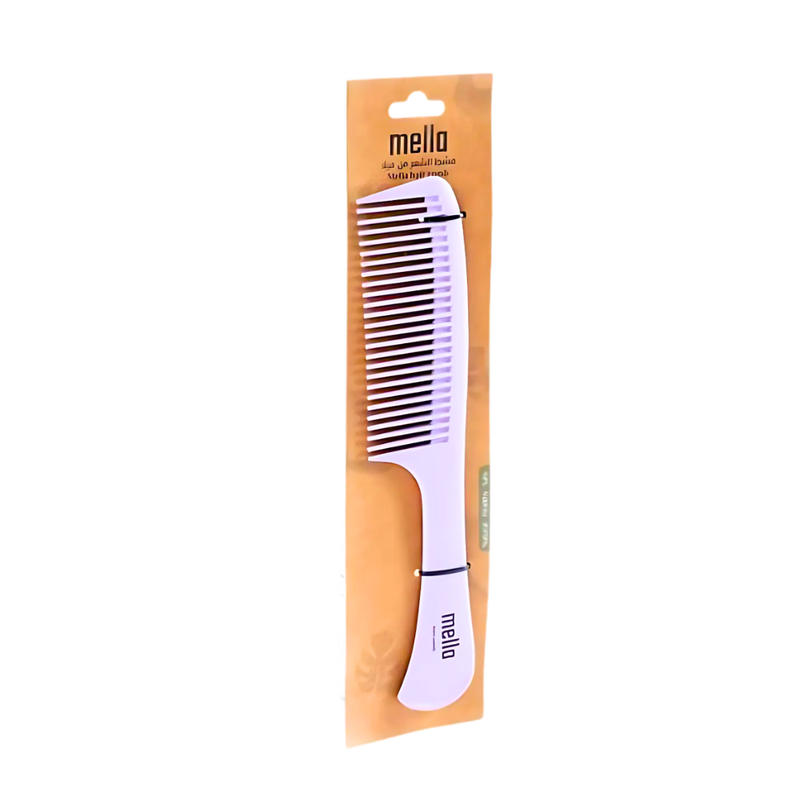 Mella Hair Styling Comb, Light Purple, Detangling, For All Hair Types