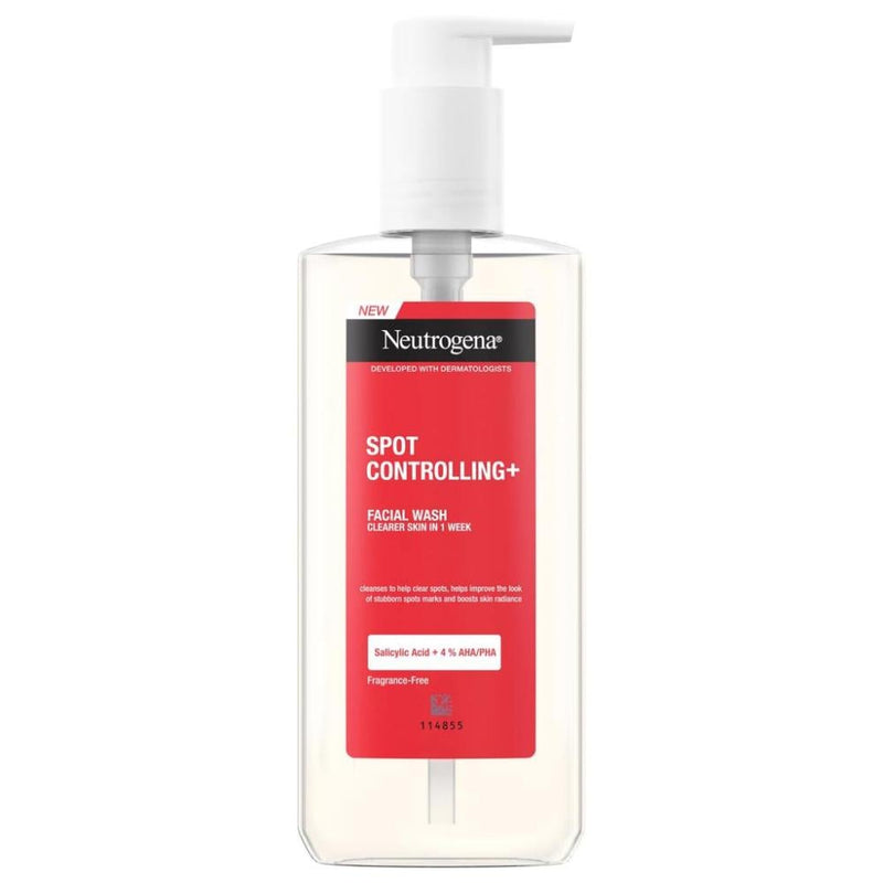 Facial Wash Spot Controlling Deep Cleansing Formula Neutrogena 200ml