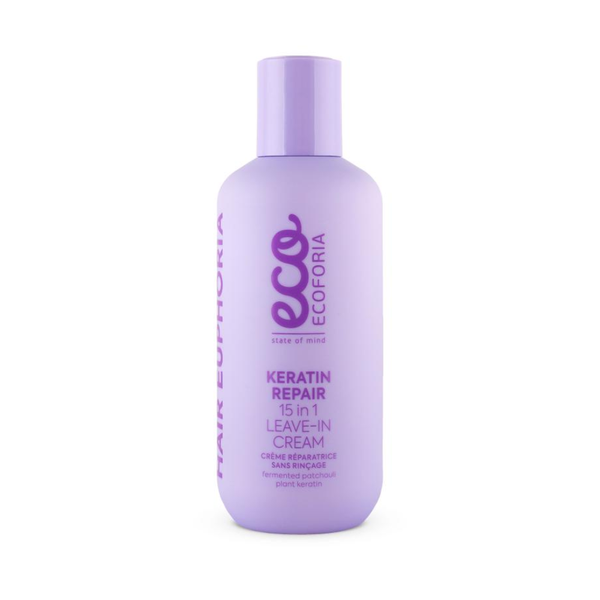 Ecoforia 15-in-1 Keratin Leave-In Conditioner Damaged Hair Repair 200ml