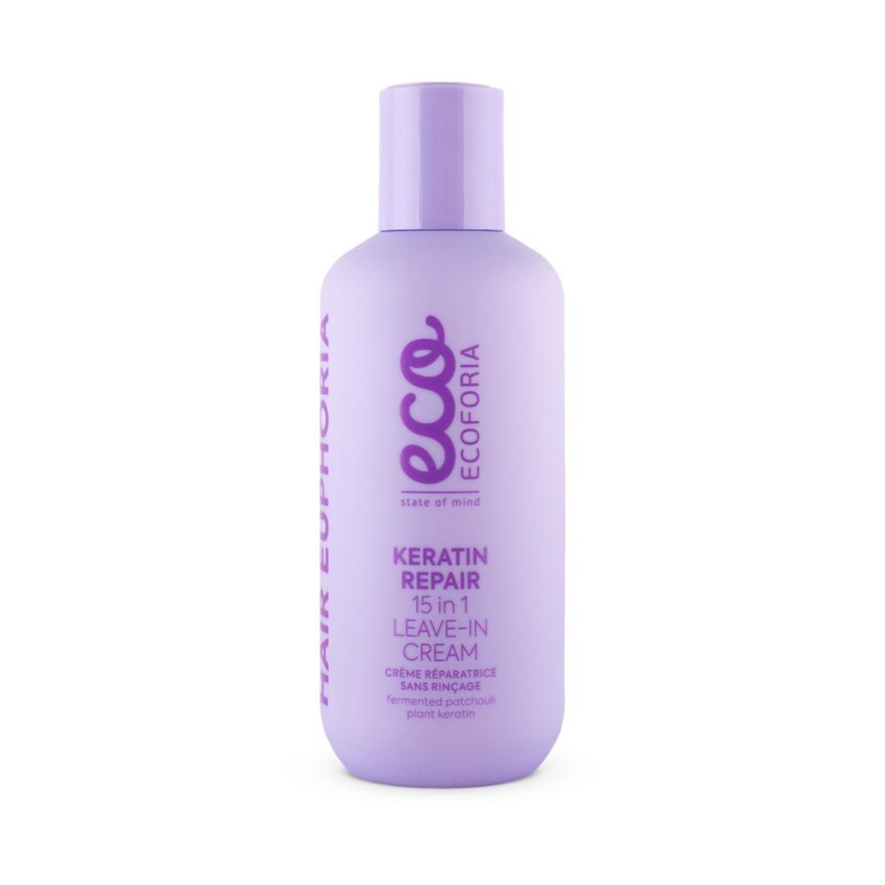 Ecoforia 15-in-1 Keratin Leave-In Conditioner Damaged Hair Repair 200ml
