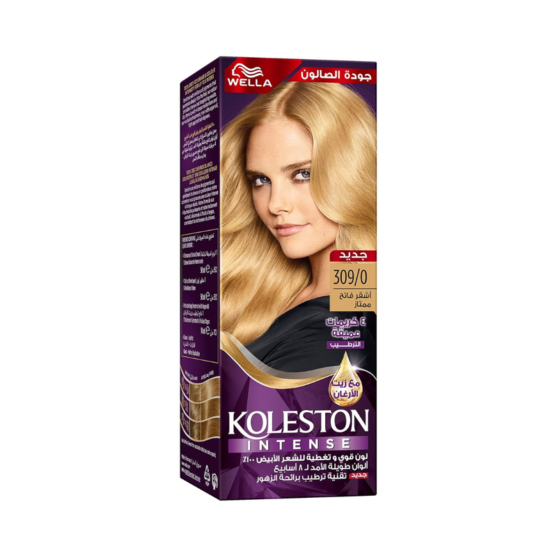Wella Koleston Permanent Hair Dye 309/0 Light Blonde 110ml