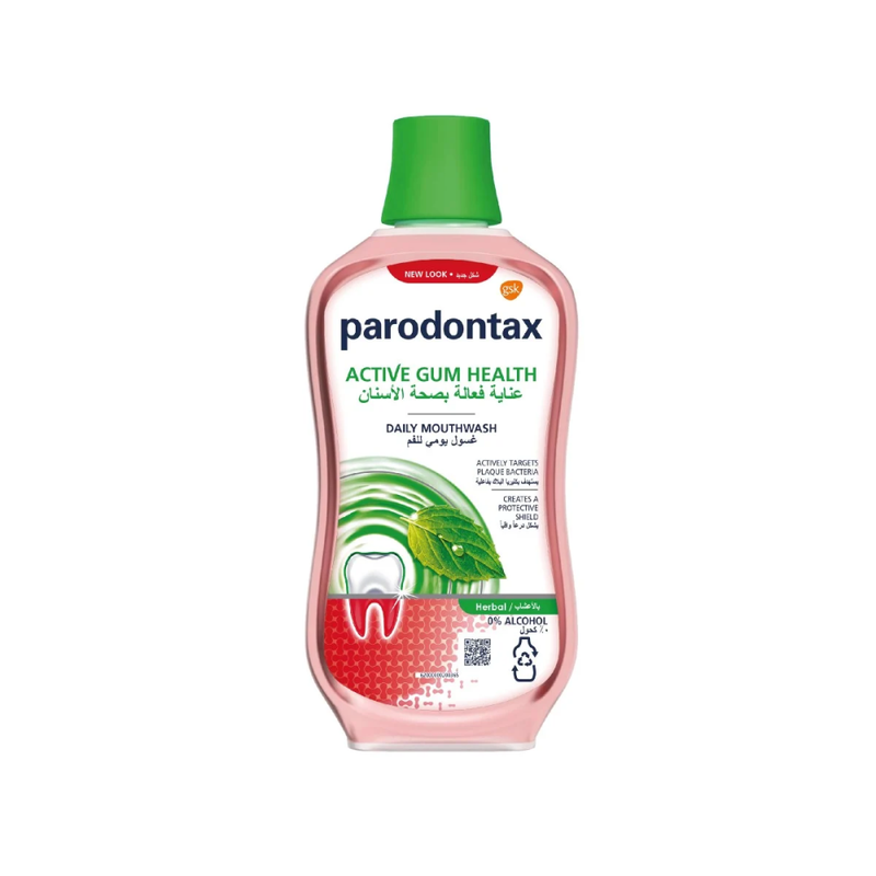 Parodontax Active Herbal Daily Care Mouthwash, 500ml