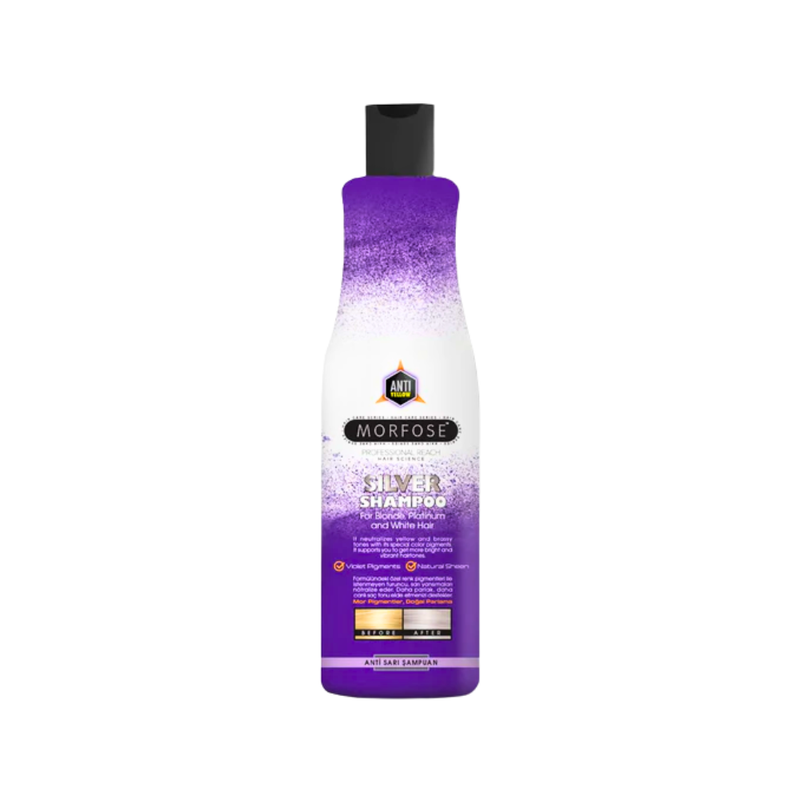Anastasia Beverly Hills Morphos Silver Shampoo for Blonde & Gray Hair, Color Balancing, 500ml
