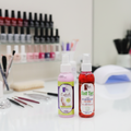 Spa System Nail Care Kit Cuticle Remover & Nail Sanitizer - 125ml x 2
